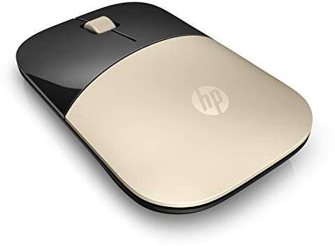 HP X7Q43AA#ABL Kabellose USB-Maus Z3700, 2,4 GHz, mattes Gold/glänzendes Schwarz