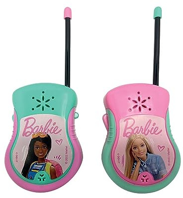 ODS - Barbie Walkie Talkie Esploratrici Coraggiose | Frequenza 40 Mhz, distanza ricezione 50-80 mt, Età Consigliata +3 Anni