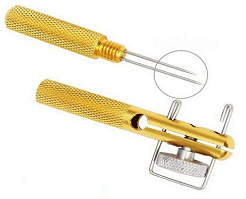 MaoNativey Pesca per Pesca Tying Tools, Alluminio Lenza Knot Tying Tool Portatile Strumento per Legare Accessori da Pesca per Legare Rapidamente I Nodi del Ciclo