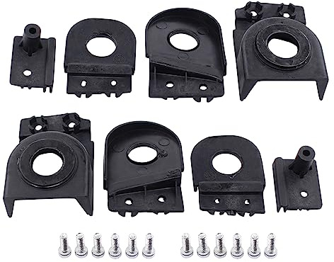 Doo Engy Scheinwerfer Reparatursatz Halter Frontscheinwerfer Halterung Scheinwerferhalterung Scheinwerferhalter Hauptscheinwerfer Clips Ösen mit Schraube vorne links und rechts für A6 4F A6 C6
