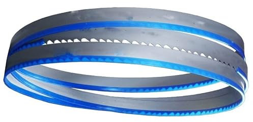BomDog Bandsaw Blades,Bandsaw Blade for Cutting Metal Band Saw Blad 2908-3810Mmx 27Mm X 0.9Mm Bi-Metal Bandsaw Blade/6Tpi/6100Mm