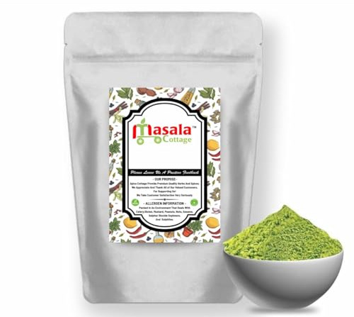 Tulsi Leaves Powder | Holy Basil Premium Quality by Masala Cottage® 25g-1.9kg (50, Grams)