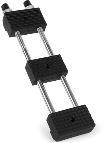 Changor Stone Holders, Sink Bridge Whetstone Holder, Black Whetstone Holder Sharpening Stone Holders Household Professional 29 × 7 × 3cm for Any Size Stones