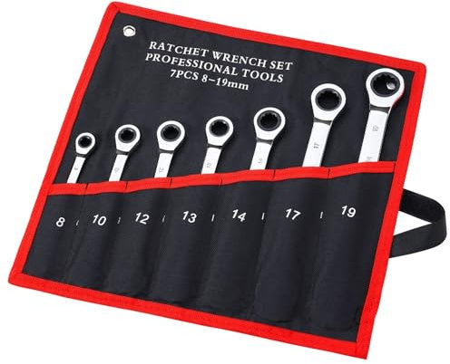 Set di Chiavi Inglesi, Set di Chiavi Inglesi, Set di Chiavi a cricchetto, Set di Chiavi combinate, Utensili manuali, Kit di Chiavi a cricchetto universali, Un Set di Chiavi per la riparazion