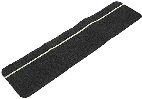 Angoily Glow Dark Stair Mats Slip Traction Tape Stair Carpet Reflective Stripe