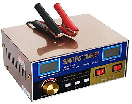 Booster Avviamento Auto,Starter Batteria Auto 400W Caricabatteria for 12V 24V AUTO MOTO VEICOLI motore professionale potenza di carica