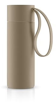 Eva Solo | to Go Cup 0,35 l Caramel Cream |Der Korpus besteht aus 90 Prozent Post-Consumer-Recycling-Edelstahl | Caramel Cream