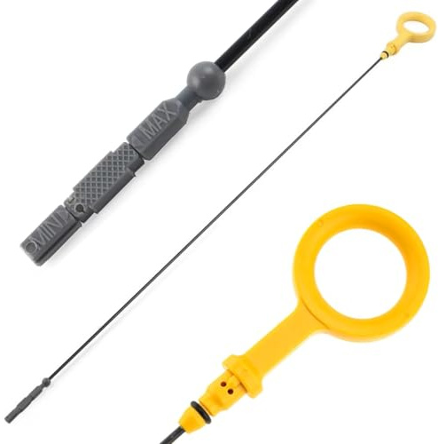 VEQENMOT Oil Dipstick 616mm Engine Oil Fluid Dipstick 059115611AB Compatible for Audi A4 A5 A6 A8 S4 S5 For 2.7 AND 3.0 DIESEL ENGINES ONLY Engine Oil Measurement Essential Dipstick Part