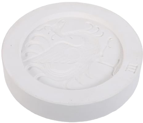 SEWOART Stampo per Ceramica in Gesso Forma di Volatile Vermiglio Strumento per Modellare Argilla Riutilizzabile per Artisti e Appassionati di Ceramica Stampo Dettagliato per Progetti di