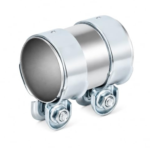 1 Pcs Exhaust Clamp 60mm ID x 95mm L, Exhaust Clamp Pipe Connectors