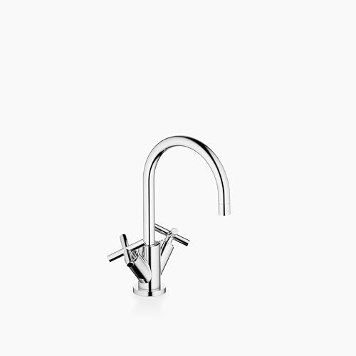 Dornbracht TARA Einloch Waschtischbatterie, mit Ablaufgarnitur, Ausladung 165 mm, 22513892-00, Farbe: Chrom