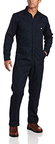 Dickies Men's Basic Blended Coverall, Dark Navy, S