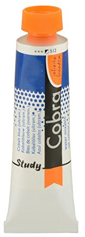 Royal Talens - Cobra Study - Wassermischbare Oelfarbe - 40 ml - Kobaltblau (Ultramarin)