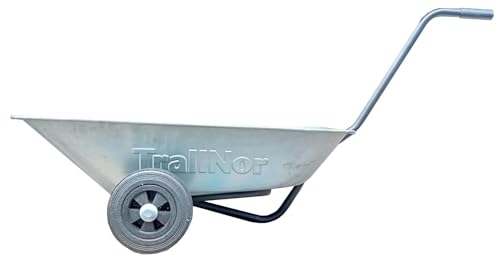 Carretilla de mano para cementerio, carretilla de jardín, ideal para jardineras de flores, fabricación europea.