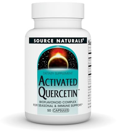 Source Naturals Activated Quercetin, Bioflavanoid Complex* - 50 Capsules