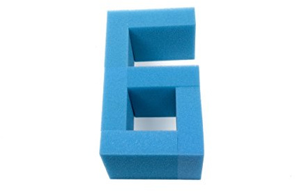LTWHOME Filterschwamm Aquarium Passend für Juwel bioPlus XL/BioFlow 8.0 / Jumbo(6 Stück)