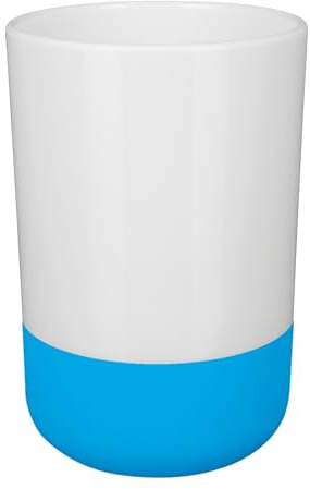 Spirella Zahnputzbecher Zahnbürstenhalter Moji 7,5x11,5 cm Blau