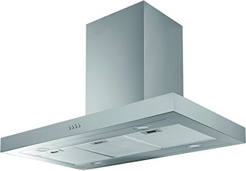 PKM Inselhaube Dunstabzugshaube Wandhaube Abluft Umluft Edelstahl 90cm 8099ISZ