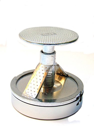 Panetta Casalinghi Aluminium Hamburger avec Base INOX à Pression, Argent