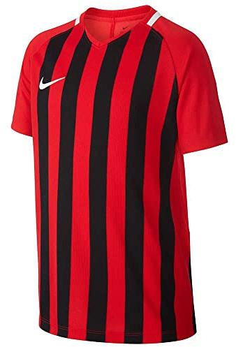 Nike Kinder Striped Division III Jersey SS Trikot, Mehrfarbig (Royal Blue/White/Black), XL