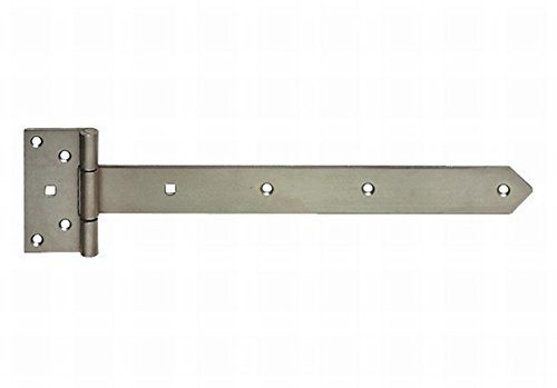 Pollmann®Baubeschläge Kreuzgehänge| Scharnier schwer, 600 mm, Edelstahl, 1 Stück