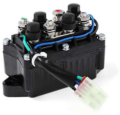 C-FUNN Ensamblaje De Solenoide De Cabrestante ATV para Arctic Cat 0409-066 6639-894 1436-066 1436-805