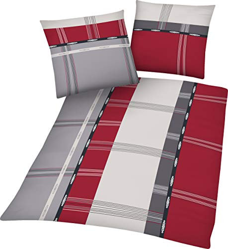 Dresscode 3 Teilige WARME Winter Bettwäsche Set Fleece Microfaser Übergröße 200x220 cm + 80x80 cm