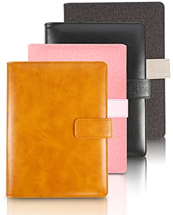 LIFEBOARD® PREMIUM Ringbuch DIN A5 - Nachfüllbar ohne Papier - Notizbuch - Organizer - Terminplaner - Kalender - Journal - Rezeptbuch - Tagebuch - Reisetagebuch - 6er Lochung braun by ENDLICH ERFOLG