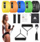 EVOLAND Resistance Bands Set with 5 Exercise Fitness Tubes, Handles, Ankle Straps, Door Anchor and Carry Bag - Home Gym Equipment for Full Body Workouts