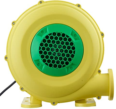 YYHJ 450W Pompe Air Électrique Gonflable,Ventilateur de Souffleur de Commercial,pour Le Château Gonflable de Cavalier de Trampoline et Arches,Jaune (Color : 220V, Size : 450W)