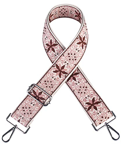 Schultergurt für Taschen, Schulterriemen für Taschen 5cm Breit, Verstellbar Schulterriemen 75-145cm, Tasche Schultergurt mit Karabiner, Taschengurt für Handtasche Schultertasche,DIY Zubehör für Tasche