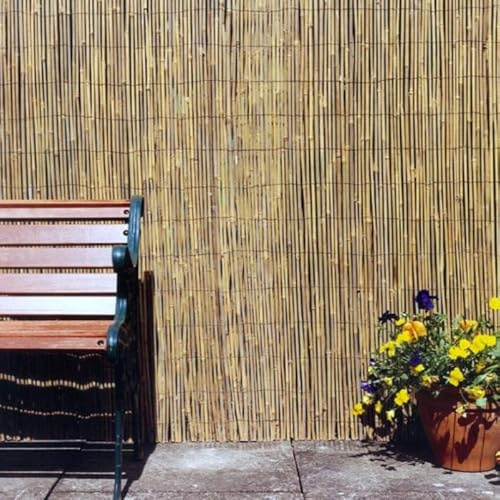 Tildenet Growers Chcoice Bamboo Stick Screening, H45 x W380cm, 76804, Natural, 45cm Height