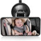 Espejo de coche para bebé, Espejos para asientos traseros, Espejo Coche Bebé Asiento Trasero Con Pinza, Espejo Retrovisor Bebé Coche, Accesorios Bebé/Asientos de Niños