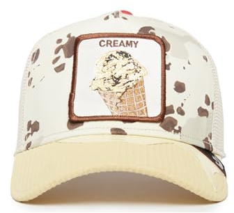 Goorin Bros. Cookies ’n’ Cream Trucker Cap Basecap Baseballcap Truckercap Meshcap Snapback Herren - Snapback, mit Schirm Herbst-Winter Winter