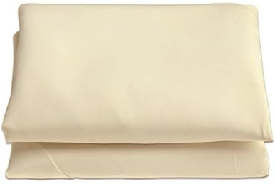 Outdoor Parasols Replacement Cover, Garden UV Sun Waterproof Double Top Layer 8 Ribs Parasol Replacement, Market Yard Umbrella Top Cover, for Backyard Garden Courtyard Swimming Pool(Beige,2.7m/8 bone)