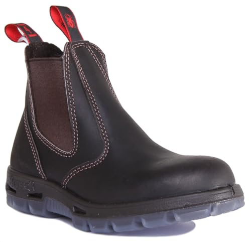 Red Back Ubok Women's Bobcat Soft Toe Chelsea 3-7 Ankle Boots