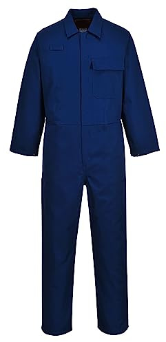 Portwest C030 Flammhemmender Herren Industrieoverall Marine, M