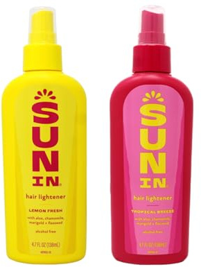 Sun in Hair Lightener, Tropical Breeze & Lemon Fresh Combo