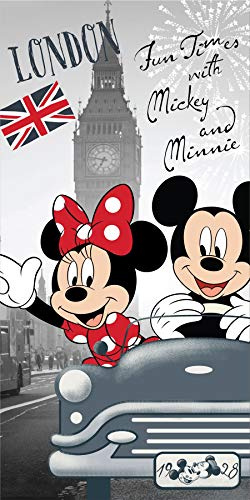 Disney Minnie Badetuch Strandtuch 70 x 140 100% Baumwolle