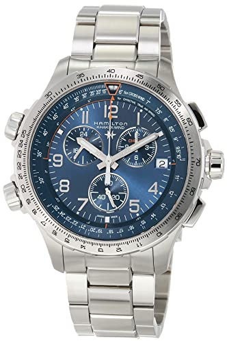 Hamilton Khaki X-Wind GMT H77922141 herrkronograf, Armband
