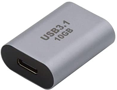 chenyang Adaptador USB de 10 Gbps, USB C tipo C hembra a USB 3.0 tipo A hembra, adaptador de corriente de datos para laptop, tableta y teléfono
