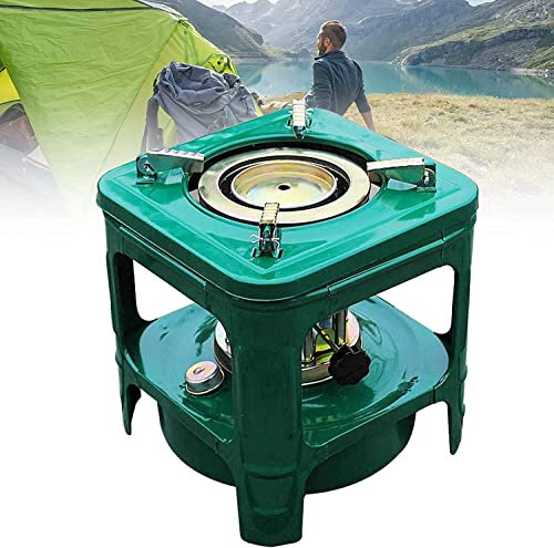 Mini Petrolium Heater, 8-Core Camping Stove, Portable Wrought Iron Petroleum Stove, Outdoor Lightweight Alcohol Kerosene Diesel Petroleum Heating Stove A