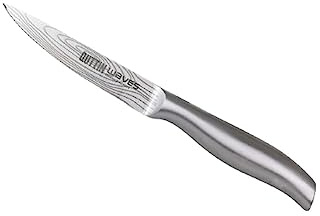 Cuchillo para Chuletas Quttin Waves Plateado 11 cm