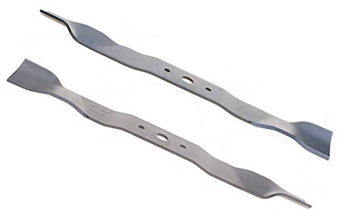 Lot de 2 lames de paillage pour tondeuse autoportée 46 cm (36) compatibles avec Viking MT 540 MT 545 MT 580 MT 585