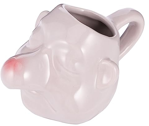 Ciieeo Ceramic Egg Separator and Yolk Extractor Funny Dwarf Shape Kitchen Gadget Creative Cooking Tool for Home Chefs
