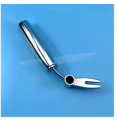 ALturn Metallgriff-Ersatzteilzubehör, silberfarbener Griffhebel, silberfarbener Handhebel, Ersatzteil for Softeismaschinen, passender Ersatz for den Frontplattengriff