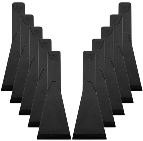 Chstarina 10 Piezas Espátula para Raclettes, Espátula de Queso de Nailon,Rascador Raclettes Resistente al Calor,Espátula para Sarténes Antiadherente, Utensilios Cocina para Sartenes, Parrillas,Hornear