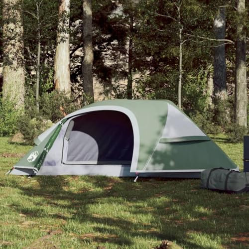 Sportartikel Campingzelt Kuppel 1 Person grün wasserdicht