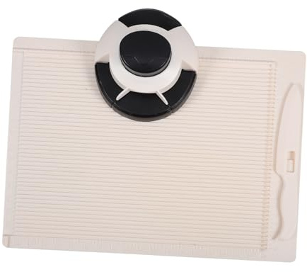 HOODANCOS Planche à Plier Papier Kraft Artisanale Portable pour Création de Tableaux de Bord et Pliage D'enveloppes, Outil de Pliage Précis pour Loisirs Créatifs et Scrapbooking