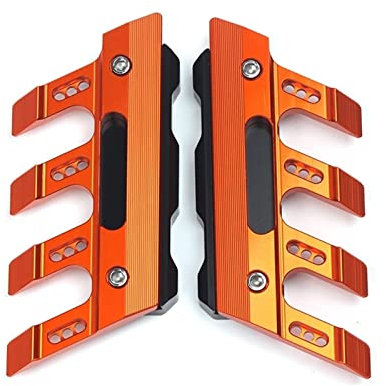 Sturzpads Motorrad FÜR S┐uzuki GSX-R 600 1000 750 K4 GSXR 600 1000 750 K4 Motorrad Gabelschutz Fender Slider Guard Zubehör Kotflügel(Orange)